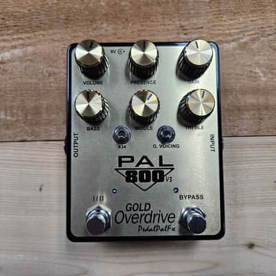 PedalPalFx PAL 800 V3 Gold Overdrive | Reverb PedalPalFx PAL 800 V3 Gold Overdrive | Reverb