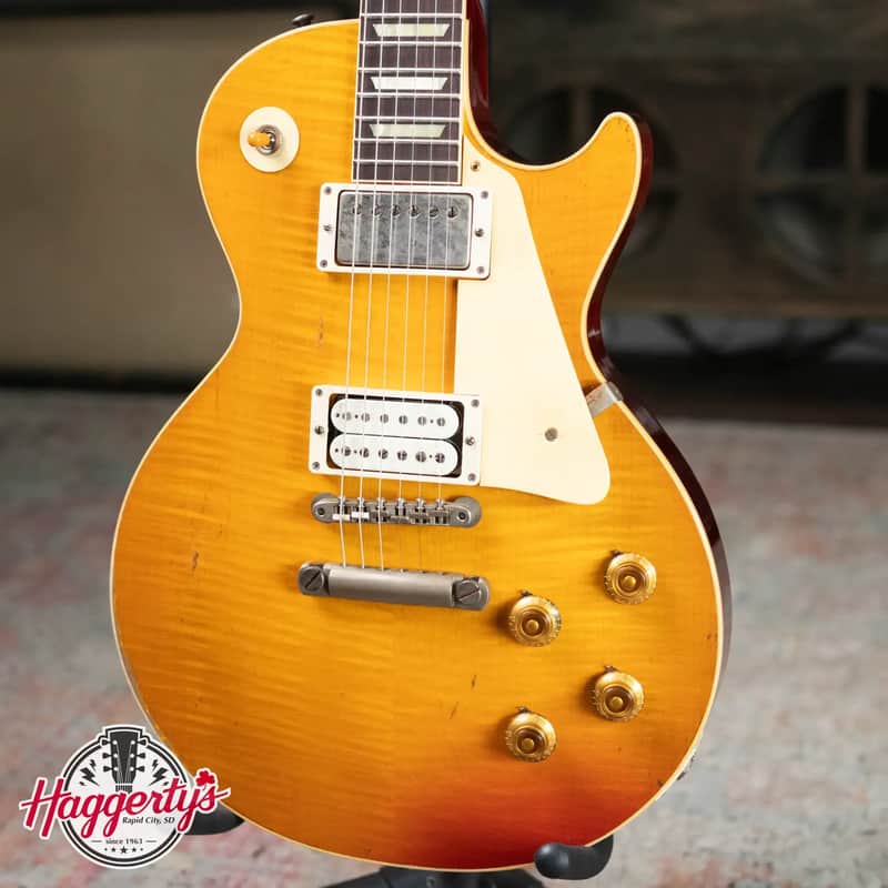 Gibson Custom Shop 1959 Les Paul Standard BOTB Page 116 Murphy Lab Heavy Aged Electric Guitar - Sunburst with Hardshell Case image 1
