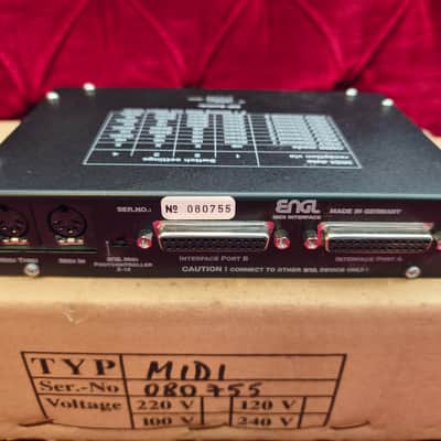 Vintage Engl Z-7 MIDI Interface - w/ Cable & Box (for Savage 120, Sovereign, E610, E660, E360, E930) imagen 4