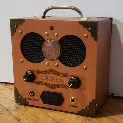 C. B. Gitty Copper Cent Cigar Box Amp 2020s - USA image 3