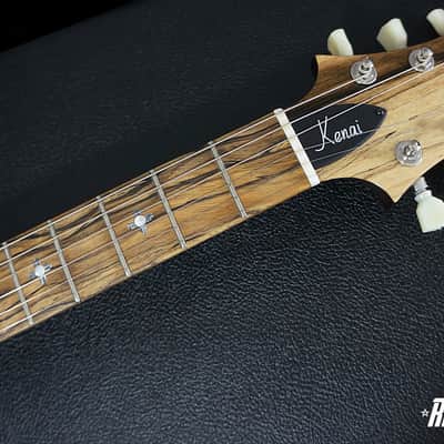 Knaggs Guitars Kenai Swamp Ash in Dark Side Drift with Pale Moon Ebony Fretboard & Navajo Sun Inlays image 13