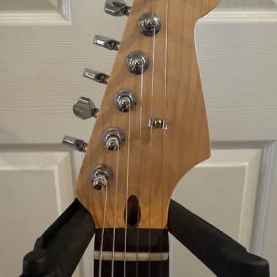 Partscaster Thinline S-Style - Natural w/ Lindy Fralin Blue's Specials (Semi-Hollow Fender Strat) image 4