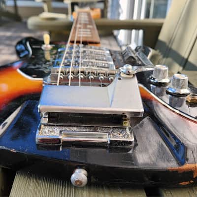 RARE! Teisco Del Rey ET440 Offset 4 DeArmond Pickup Spectrum 1960s Japan image 17
