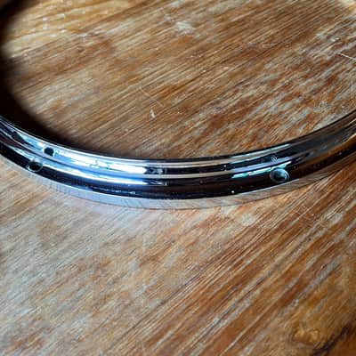 Ludwig No. 4160 16" Twin Channel Die-Cast 8-Lug Hoop 1980 - 1983 - Chrome image 10