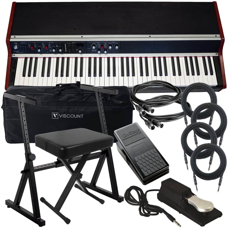 Viscount Legend '70s MKII Compact 73-key Modular Stage Piano STAGE ESSENTIALS BUNDLE [Pre-Order] image 1
