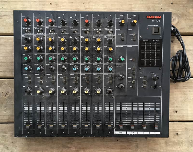 8chアナログミキサー 良い TASCAM M-108 Tascam M-108 Vintage Analog