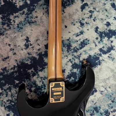 Washburn SS40 Black Solid Body Electric Guitar image 4