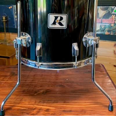 Rogers XP-8 3 Piece Ebony Black Drum Set - Good Condition - image 10