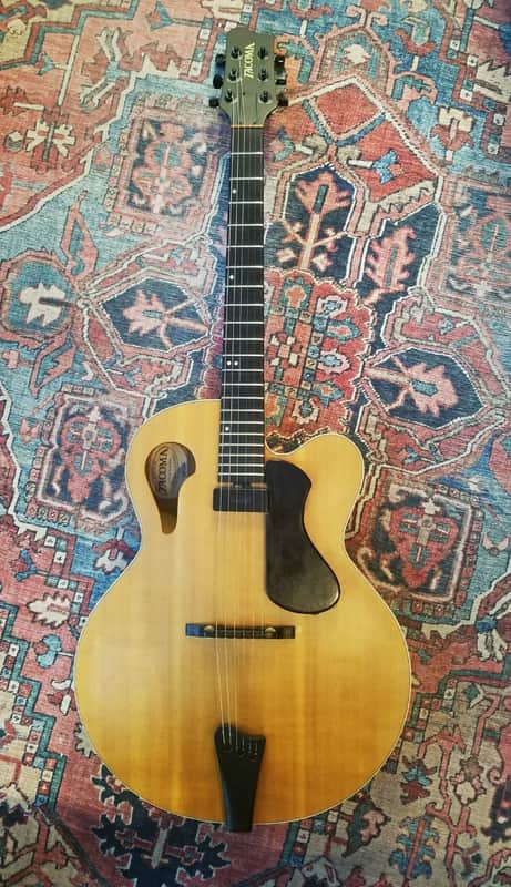 Tacoma Archtop Jazz Guitar AJF22C - Natural Satin image 1