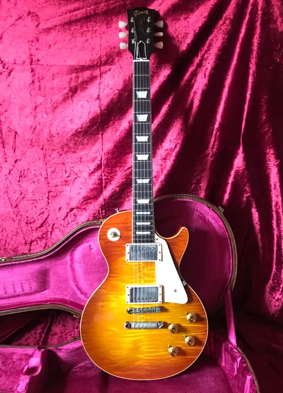Gibson Custom Shop Handpicked R9 Les Paul 2018 Sunrise Tea Burst RARE STUNNING! image 1