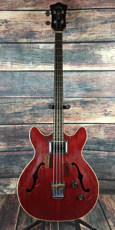 Guild Starfire Bass Cherry Red 1966 image 1