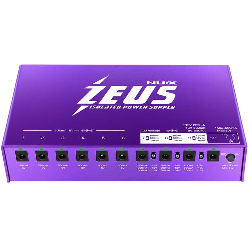 NuX NIP-Z10 Zeus Power Supply | Reverb