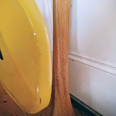Fernandes JG-45 Jag/Jazz Style Guitar - 1999 Canary Yellow Offset! image 13