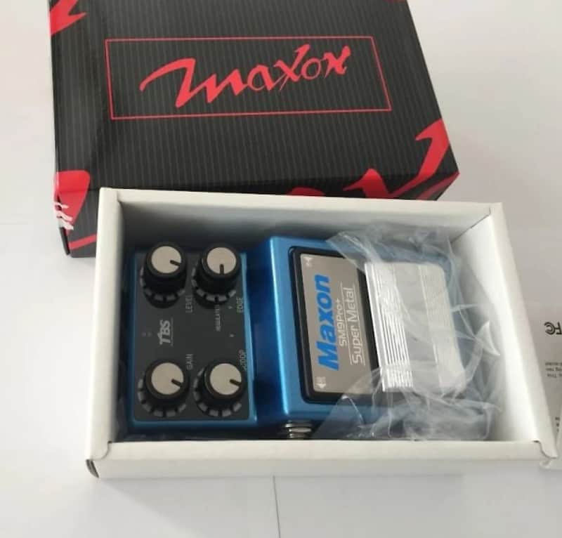 Maxon SM-9 Pro+ Super Metal Distortion pedal w/ Original box & paperwork image 1