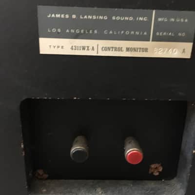 JBL 4311 Control Monitor  1970's image 3