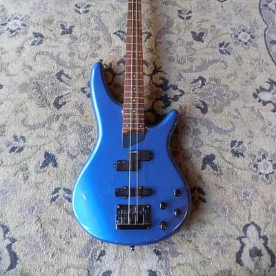 Ibanez SR500 Soundgear Electric Bass Active 1990s Metallic Blue image 1