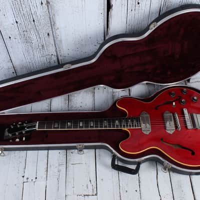 Gibson 1965 ES-330TDC Hollowbody Electric Guitar Cherry Finish w Hardshell Case image 22
