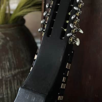 Electric Acoustic Nyckelharpa Sweden Violin with Bow, Key Harp Viola - 16 string image 10