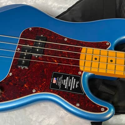NEW! Fender American Professional Classic Precision Bass - Faded Lake Placid Blue - 9lbs - Authorized Dealer - G05766 image 1