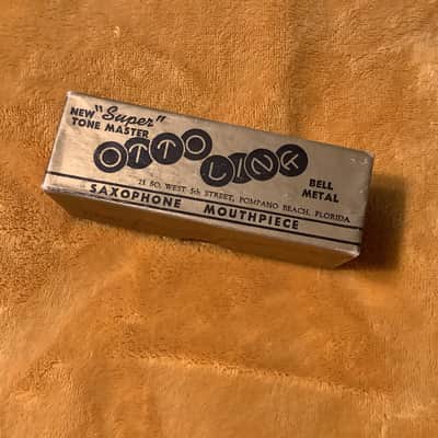 Otto Link STM 6* vintage Florida/Early Babbitt alto saxophone mouthpiece killer sound. image 1