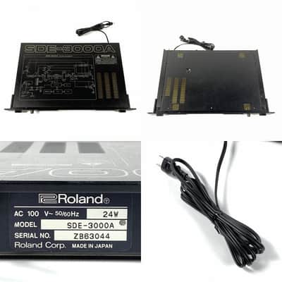 Roland SDE-3000A Digital Delay 1983 - 1994 - Black TGHM image 9