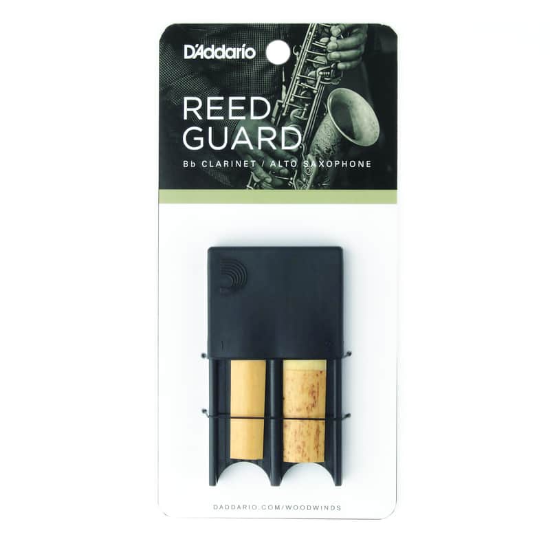 D'Addario DRGRD4ACBK Bb Clarinet/Alto Sax Reed Guard image 1