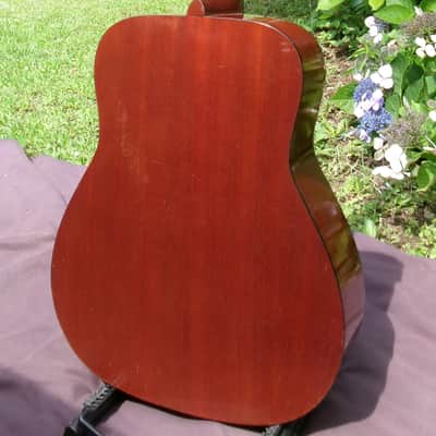 1971 Yamaha FG180 Red Label Nippon Gakki+Rocket Case image 9