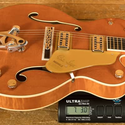 Gretsch G6120T-BSSMK Brian Setzer Signature Nashville Hollow Body '59 "Smoke" Smoke Orange image 8