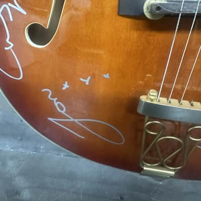 Samick Archtop progressive Rock Titans signature 1990 image 4