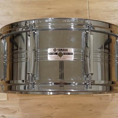 Early 80s Yamaha SD-565MA 6.5x14 Recording Custom Steel Snare Drum image 1