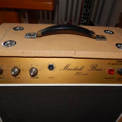 Marshall Bass 30 Combo Celestion Greenback '75 Fawn Tolex image 5
