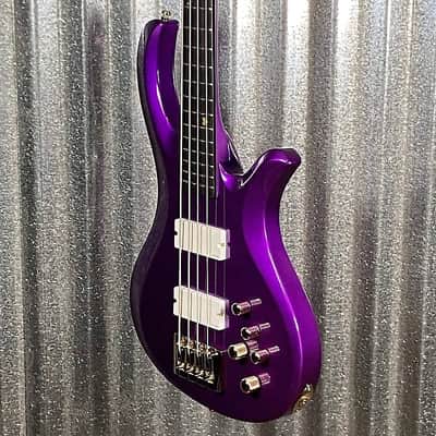 Schecter FreeZesicle-4 Ricky "Freeze" Smith Morris Day and the Time 4 String Bass Freeze Purple #1315 image 6