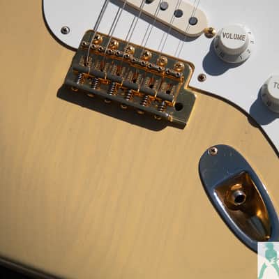 1994 Fender Japan Custom Shop - ST54-150AS 40th Anniversary '54 Stratocaster Reissue - 1 of 40 - Made in Japan (FujiGen) - Pro Set Up w Perfect Frets/Action/Intonation!MIJ image 11