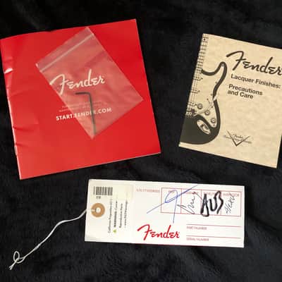 Fender JMJ Road Worn Mustang Bass + Hard Case, Pro Setup image 12