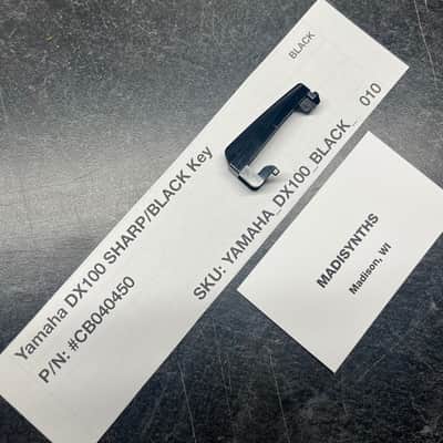 ORIGINAL Yamaha Replacement SHARP/BLACK Key (CB040450) for DX100, CS01