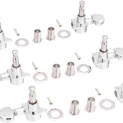 Grover Mini Rotomatics Tuners 14:1, Chrome #205C image 2