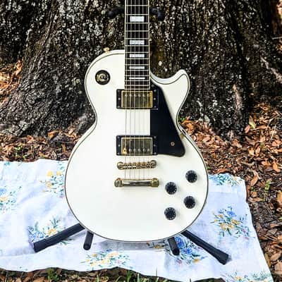 Epiphone Les Paul Custom Pro 2016 - Alpine white image 1