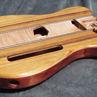 Babik Custom Telecaster Style body, Long board style, Canary wood  on Cedar Light weight, Handmade 2026 image 8