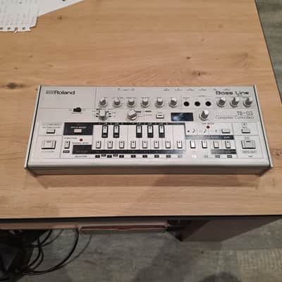 Roland TB-03 Boutique Series Synthesizer Module Bass Line Synthesizer 2016 - Present - Silver