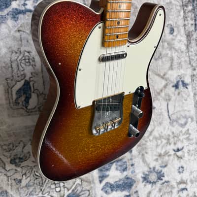 2019 Fender Custom Shop Limited Edition Postmodern Telecaster NAMM - Sparkle Sunburst image 9