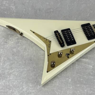 1983 USA Jackson Randy Rhoads Custom RR1 electric guitar in white #96 of first 100! image 1