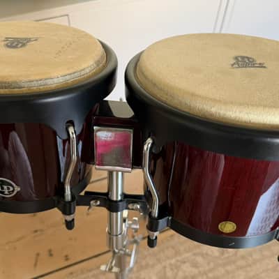 Latin Percussion Aspire bongos and stand image 2