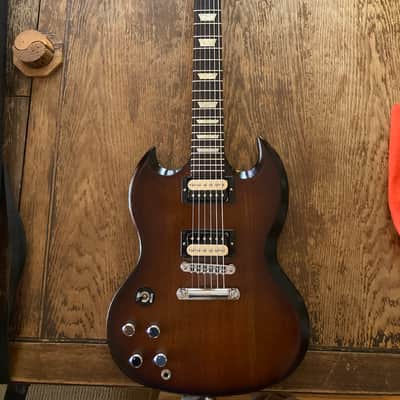 Gibson SG Future Tribute 2013 - 2014 LEFT HANDED Chocolate/Brown image 3