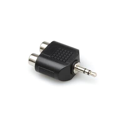 Hosa GRM193 GRM-193 Dual RCA to 3.5mm TRS