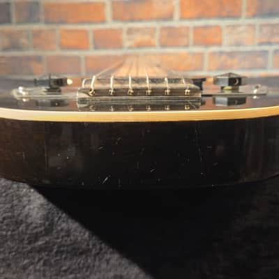 Vintage 1940s Kalamazoo Lap Steel Guitar w/ Original Chipboard Case & Slide image 15
