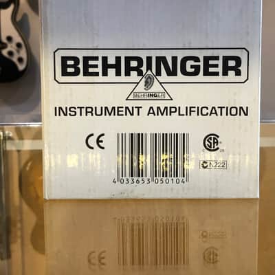 Behringer FS112B Bass Amp Footswitch - Gold & Black image 4