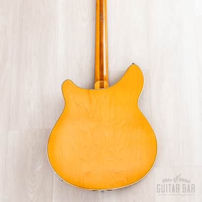1960s Rickenbacker 375 Vintage Guitar Mapleglo w/ Toaster Tops, Accent Vibrato & Case image 3