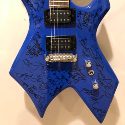 B.C. Rich Warlock SIGNED Porn Star Guitar image 1