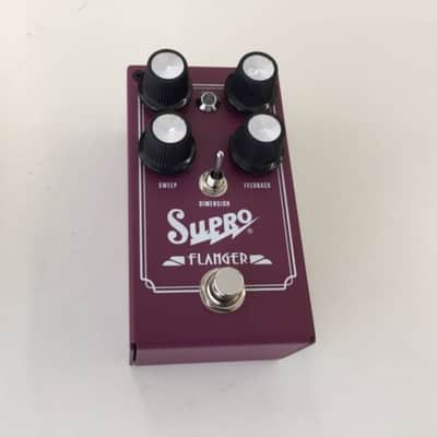 Supro Analog Flanger Pedal w/ Original box & paperwork image 3