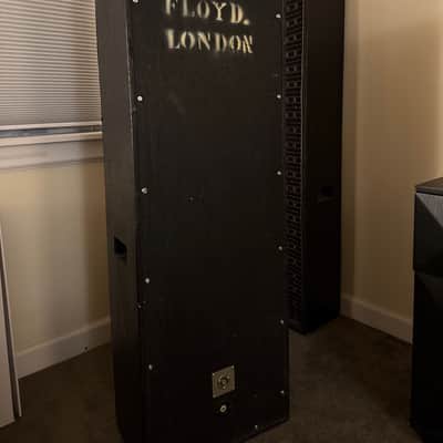 1969 EX-Pink Floyd **POMPEII** WEM Original Speaker Column – All Original w/ Floyd-Added XLR image 3